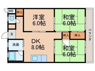 原口ビルの物件間取画像